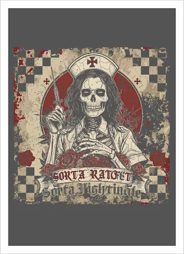 Ratchet Nightingale Skeleton Nurse Halloween