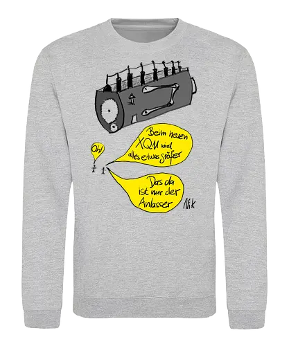 SUV-Fieber - SUV, Auto, Klimawandel, Größenwahn - Sweatshirt