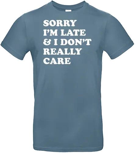 i dont care  - word, comedy, sarcasm, parody, font, typography, fun, funny, meh, meme, reaction - Standard T-Shirt