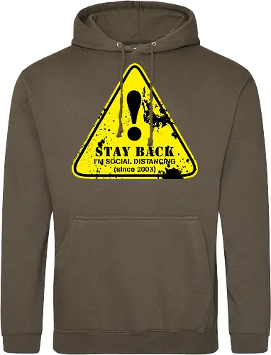 social distance sign 