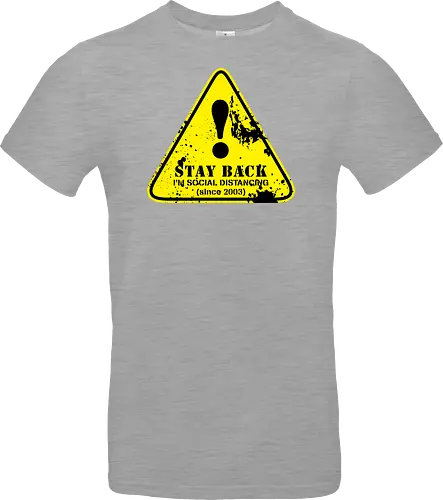 social distance sign 