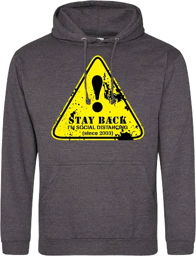 social distance sign