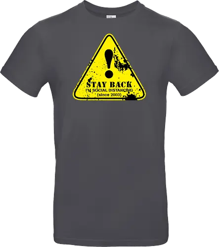 social distance sign 