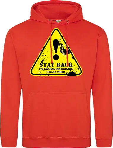 social distance sign 