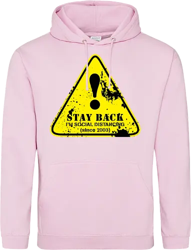 social distance sign