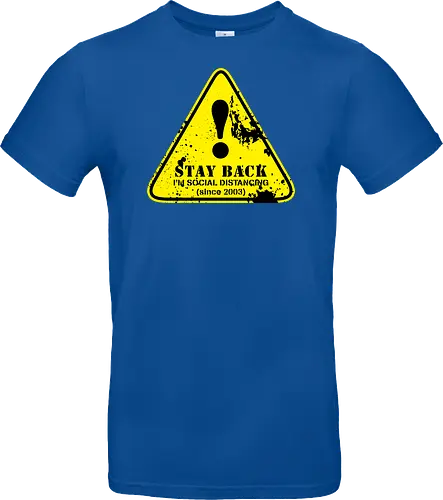 social distance sign 