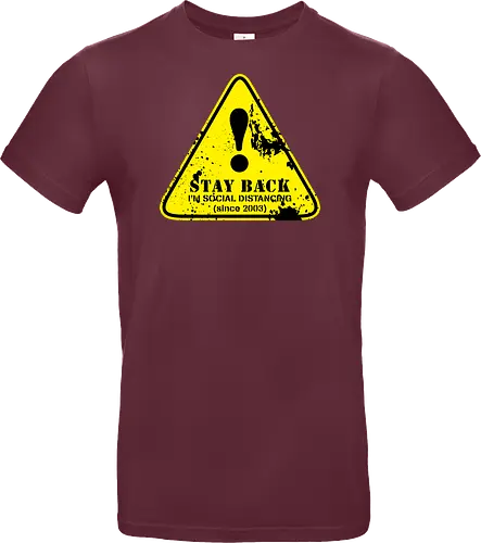 social distance sign 