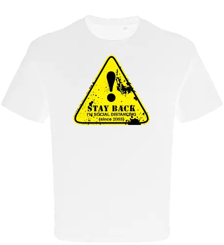 social distance sign 