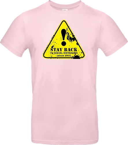 social distance sign 