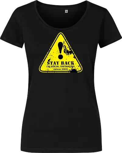 social distance sign 