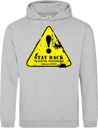 social distance sign