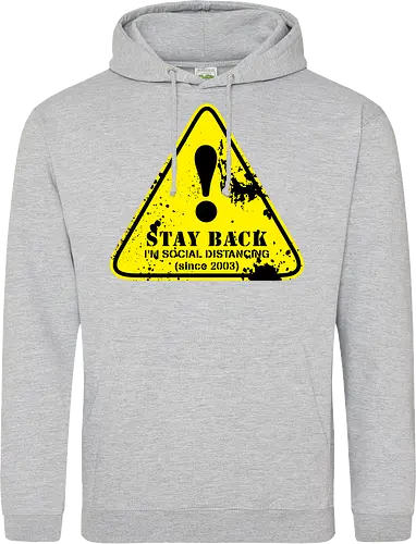 social distance sign 