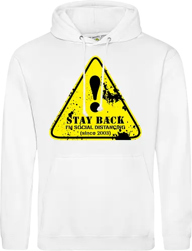 social distance sign