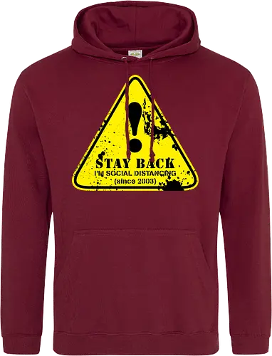 social distance sign 