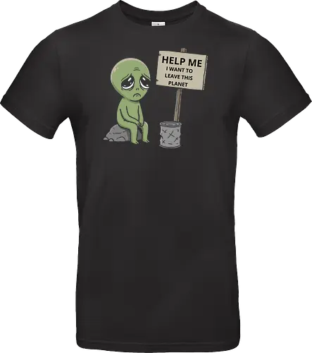 Alien Wants Off This Planet