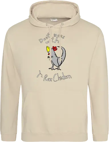 T-Rex-Chicken - Dinosaurier, T-Rex, Vögel, Hühner, Evolution - Standard Hoodie