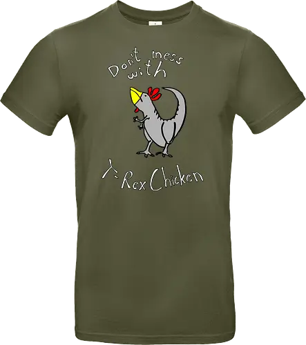 T-Rex-Chicken - Dinosaurier, T-Rex, Vögel, Hühner, Evolution - Standard T-Shirt