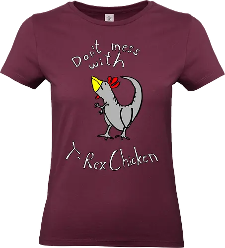 T-Rex-Chicken - Dinosaurier, T-Rex, Vögel, Hühner, Evolution - Standard T-Shirt (Frauen)