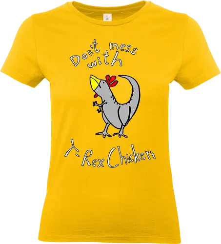 T-Rex-Chicken - Dinosaurier, T-Rex, Vögel, Hühner, Evolution - Standard T-Shirt (Frauen)