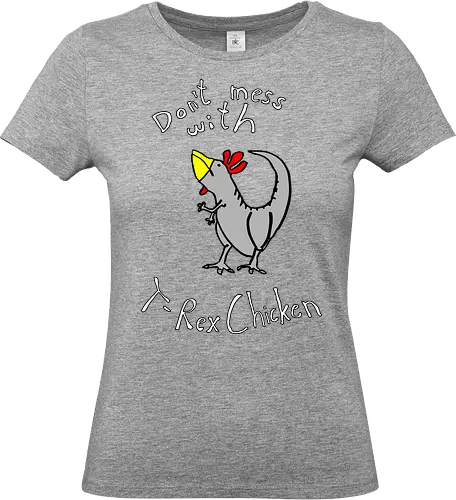 T-Rex-Chicken - Dinosaurier, T-Rex, Vögel, Hühner, Evolution - Standard T-Shirt (Frauen)