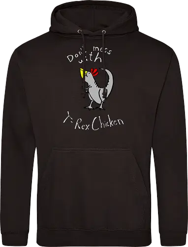 T-Rex-Chicken - Dinosaurier, T-Rex, Vögel, Hühner, Evolution - Standard Hoodie