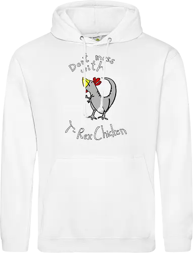 T-Rex-Chicken - Dinosaurier, T-Rex, Vögel, Hühner, Evolution - Standard Hoodie