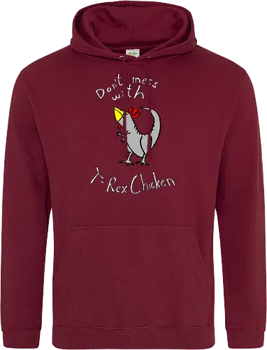T-Rex-Chicken - Dinosaurier, T-Rex, Vögel, Hühner, Evolution - Standard Hoodie