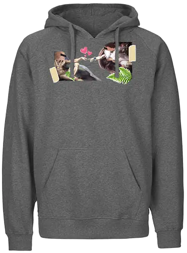 Stegi - Erschaffung - Fairtrade Hoodie