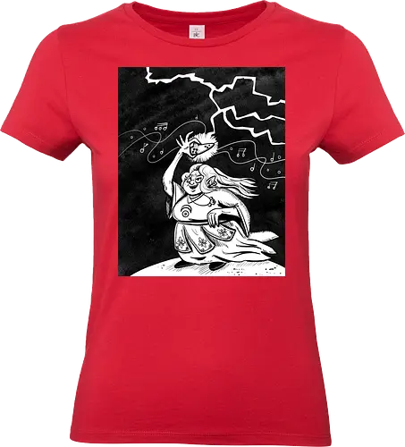 Stormclay Ocarina - Witch, Hexe, Sturm, Ocarina, Princess - Standard T-Shirt (Frauen)