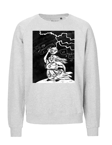 Stormclay Ocarina - Witch, Hexe, Sturm, Ocarina, Princess - Fairtrade Sweatshirt