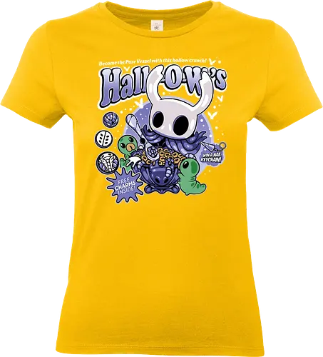 Hall-O-ws - hollow, knight, cereal, game, breakfast, silksong, hornet, demonigote - Standard T-Shirt (Frauen)