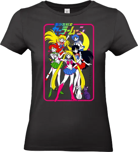 Chibiusa Sailor Poster – Niedliches Retro-Anime-Wandbild für Magical-Girl-Fans - Chibiusa Sailor Moon Poster, Sailor Moon Wandbild, Magical Girl Anime Druck, Retro Anime Deko, Pink Ästhetik Poster, Chibiusa Fan Art, Sailor Moon Geschenkidee, Kawaii Anime Kunstwerk, 90er Jahre Anime Poster, Japanischer Vintage Kunstdruck. - Standard T-Shirt (Frauen)