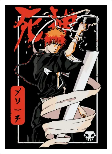 Ichigo Kurosaki Poster – Bleach Anime