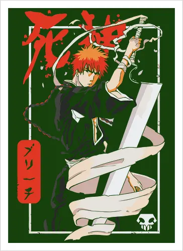 Ichigo Kurosaki Poster – Bleach Anime