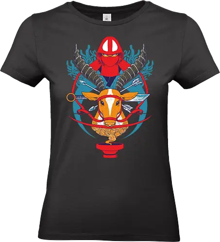 Polera Ashitaka - Standard T-Shirt (Frauen)