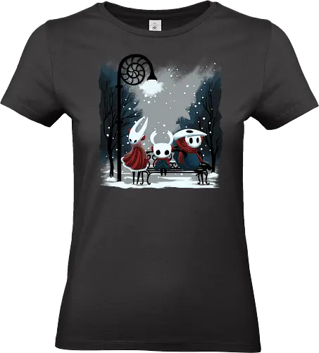Hollownest Holiday - Bug Knight, Christmas, Silksong - Standard T-Shirt (Frauen)