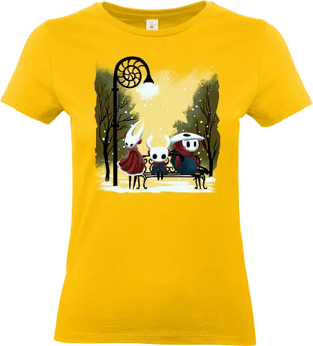 Hollownest Holiday - Bug Knight, Christmas, Silksong - Standard T-Shirt (Frauen)