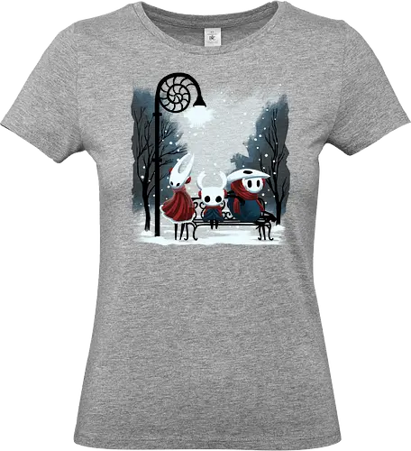 Hollownest Holiday - Bug Knight, Christmas, Silksong - Standard T-Shirt (Frauen)
