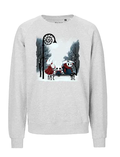 Hollownest Holiday - Bug Knight, Christmas, Silksong - Fairtrade Sweatshirt