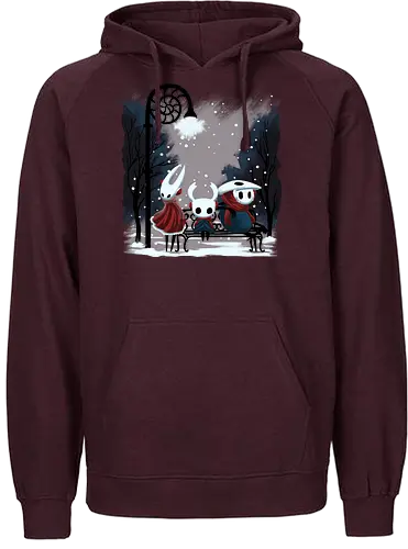 Hollownest Holiday - Bug Knight, Christmas, Silksong - Fairtrade Hoodie