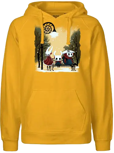 Hollownest Holiday - Bug Knight, Christmas, Silksong - Fairtrade Hoodie
