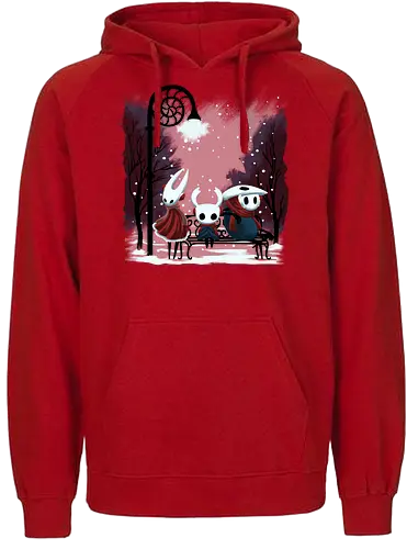 Hollownest Holiday - Bug Knight, Christmas, Silksong - Fairtrade Hoodie