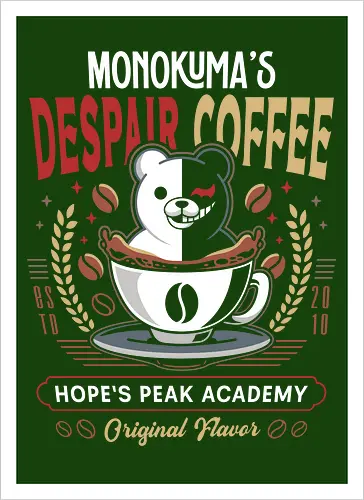 Hopes Peak Academy Coffee Crest