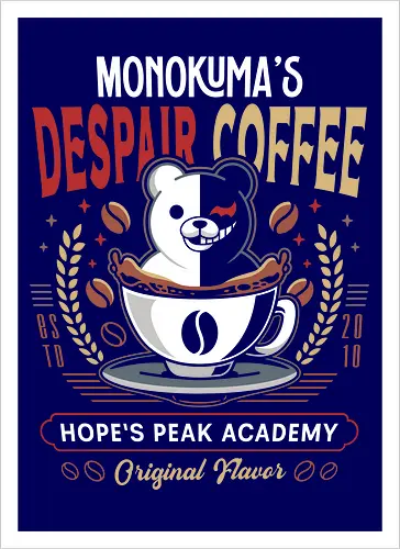 Hopes Peak Academy Coffee Crest