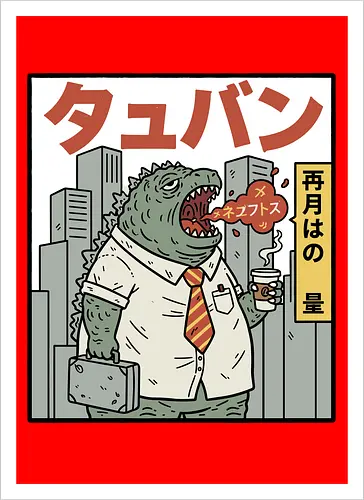 Kaiju Commuter Grumbles