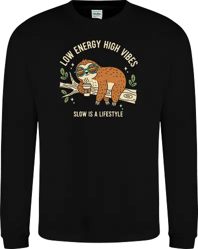 Low Energy High Vibes Sloth