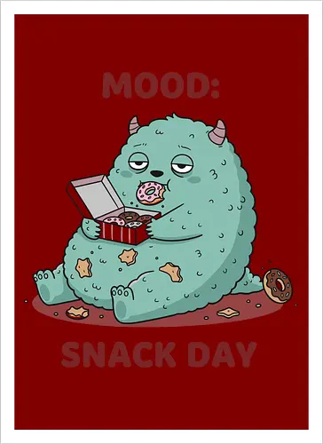 Mood: Snack Day Monster