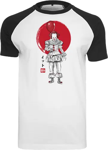 The dancing clown  sumi e