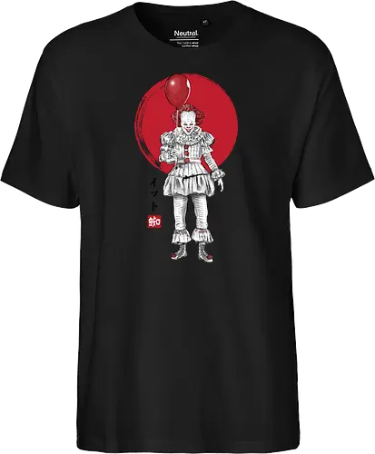 The dancing clown  sumi e