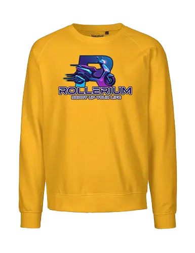 Das offizielle Rollerium Logo - Das offizielle Rollerium Logo - Fairtrade Sweatshirt